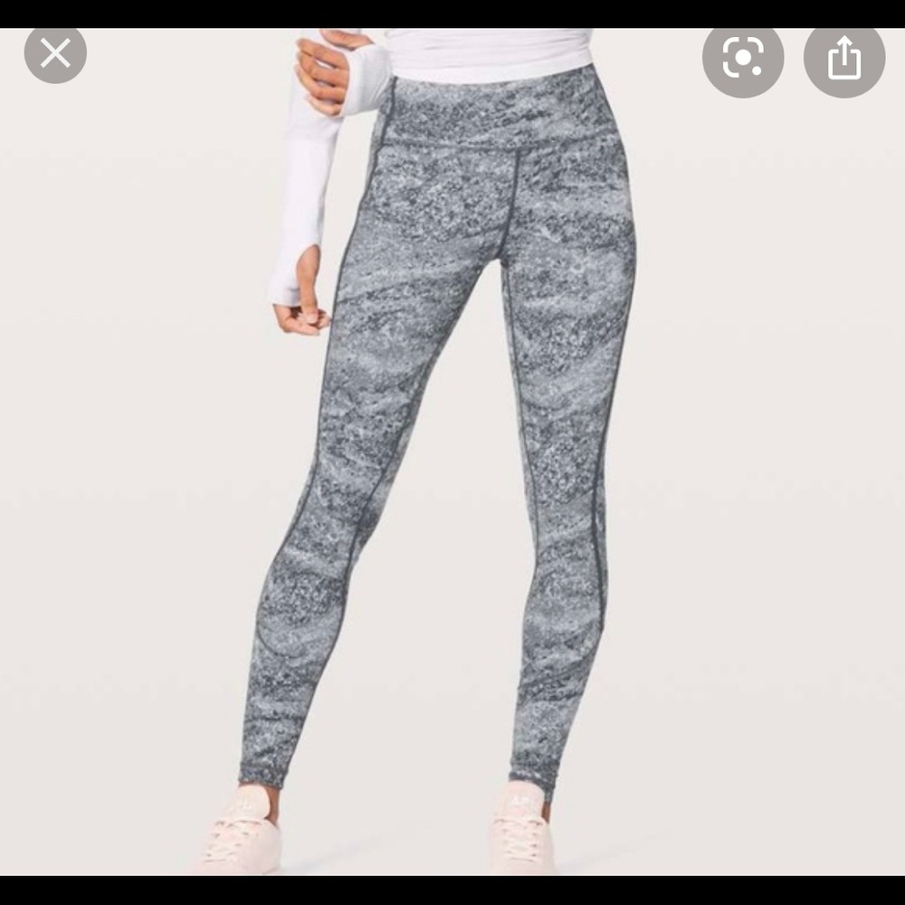Lululemon Align Area ice grey full length